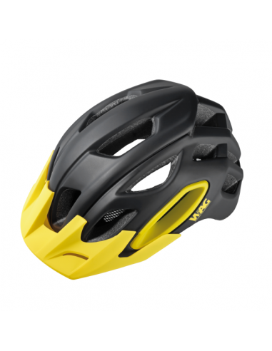 Casco OAK - L (60-64 cm), nero giallo